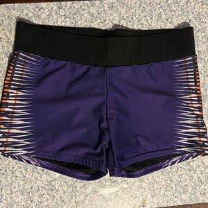 Size small purple SPIRIT STRETCH BOY-CUT CHEER BRIEF